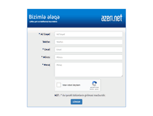 Tablet Screenshot of contact.azeri.net